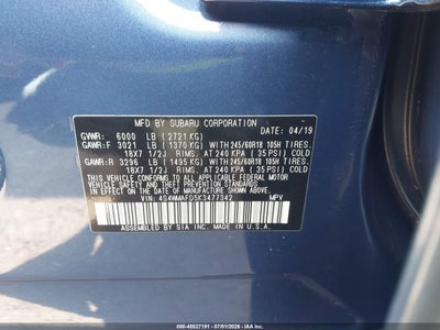 SUBARU ASCENT