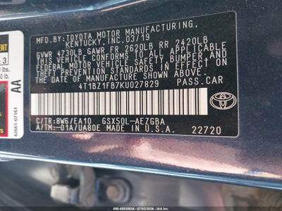 TOYOTA AVALON