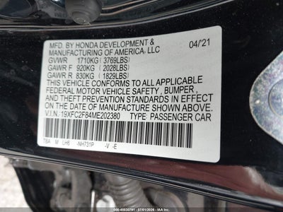 HONDA CIVIC
