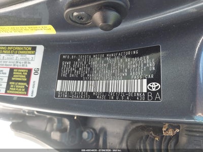 2016 TOYOTA COROLLA 9