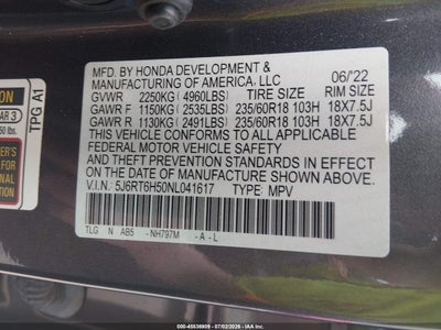 HONDA CR-V HYBRID