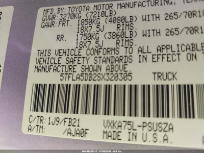 TOYOTA TUNDRA