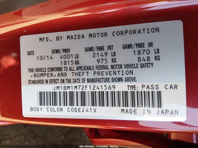 2015 MAZDA MAZDA3 9