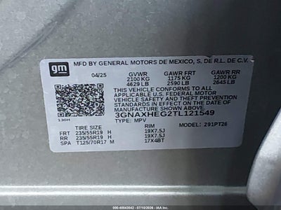 2026 CHEVROLET EQUINOX 9