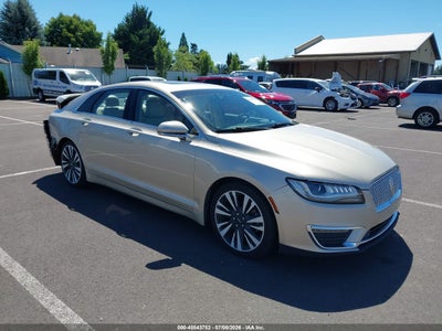 2017 Lincoln Mkz Hybrid