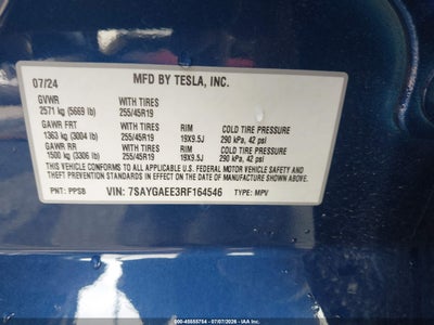 TESLA MODEL Y