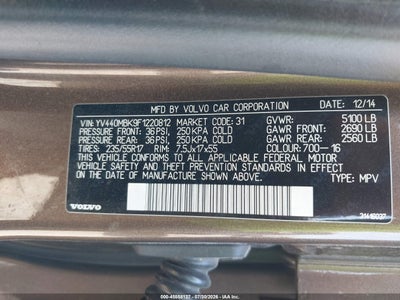 2015 VOLVO XC70 9