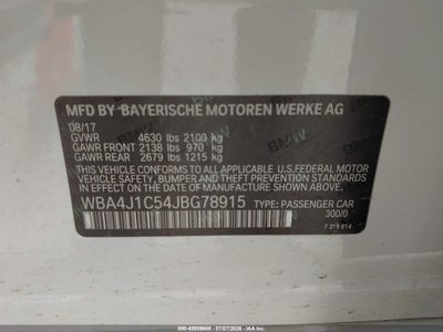 BMW 430I GRAN COUPE