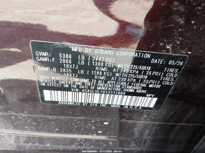 SUBARU FORESTER