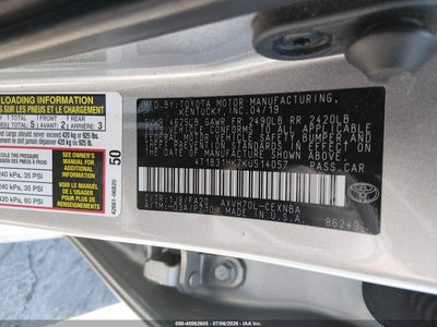 TOYOTA CAMRY HYBRID