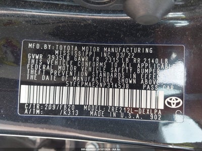 TOYOTA COROLLA