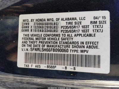 HONDA ODYSSEY