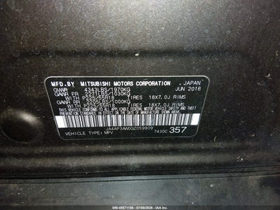 MITSUBISHI OUTLANDER SPORT