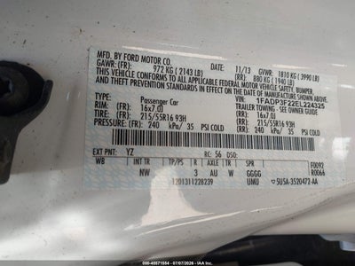 2014 FORD FOCUS 9