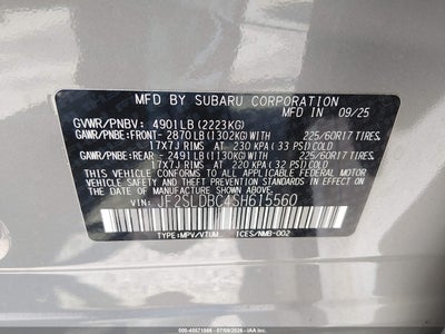 SUBARU FORESTER