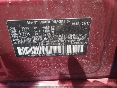 SUBARU LEGACY