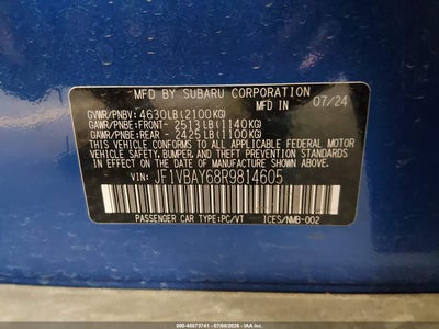 SUBARU WRX