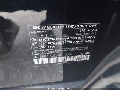 MERCEDES-BENZ EQB 250 SUV