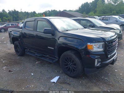 2021 GMC CANYON 4WD SHORT BOX ELEVATION
