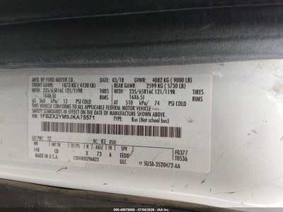 2018 FORD TRANSIT-350 9