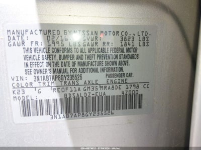 NISSAN SENTRA