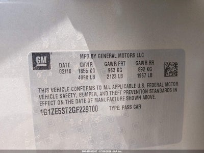 CHEVROLET MALIBU
