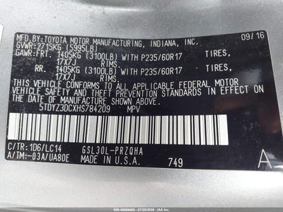 TOYOTA SIENNA