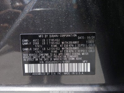SUBARU CROSSTREK