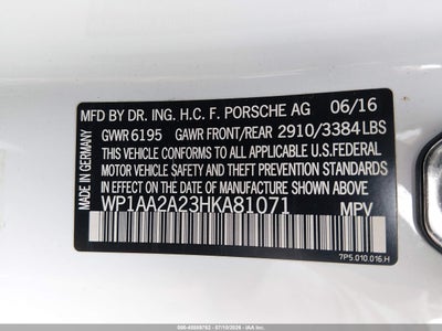 PORSCHE CAYENNE