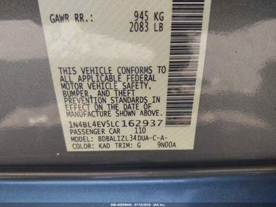 NISSAN ALTIMA