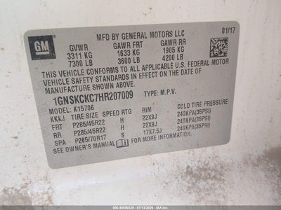 CHEVROLET TAHOE