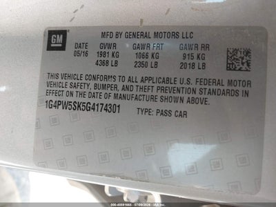 BUICK VERANO