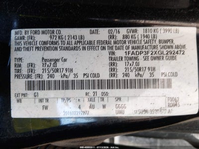 FORD FOCUS