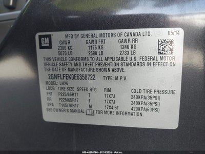 2014 CHEVROLET EQUINOX 9