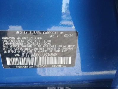 SUBARU WRX