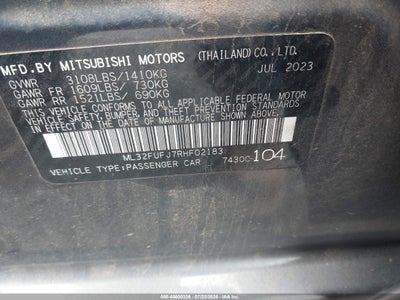 MITSUBISHI MIRAGE G4