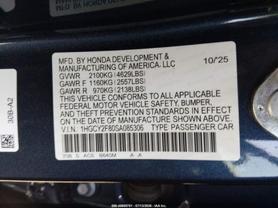 HONDA ACCORD HYBRID