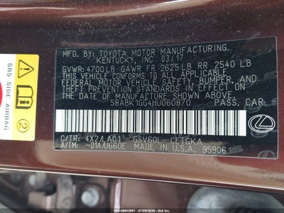 LEXUS ES 350