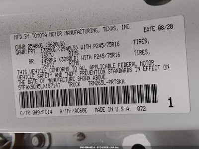 TOYOTA TACOMA