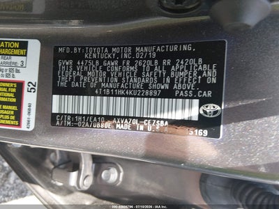 TOYOTA CAMRY