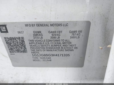 CHEVROLET SONIC