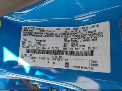 FORD FOCUS RS
