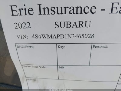 SUBARU ASCENT