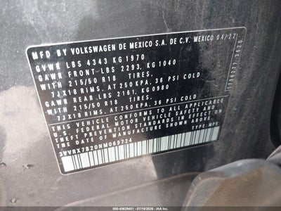 VOLKSWAGEN TAOS