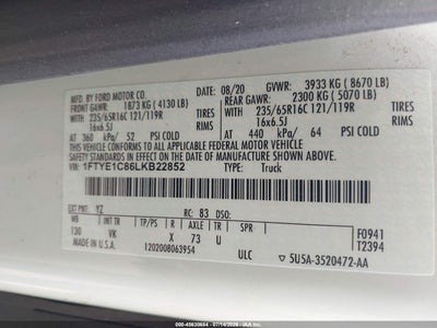 2020 FORD TRANSIT-150 9