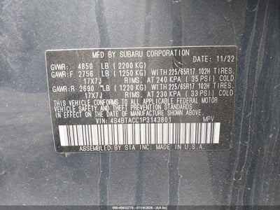 SUBARU OUTBACK