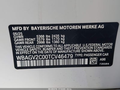 BMW 840I GRAN COUPE
