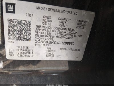 CHEVROLET TAHOE