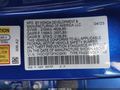 HONDA ACCORD HYBRID