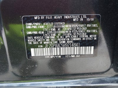 SUBARU CROSSTREK